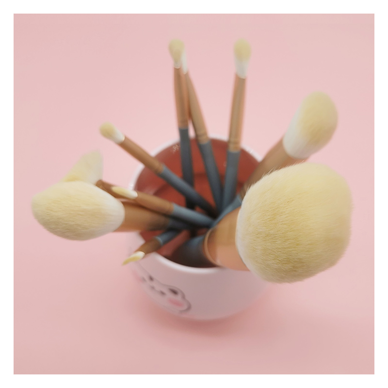 Are there any specific brushes for applying cream products? 