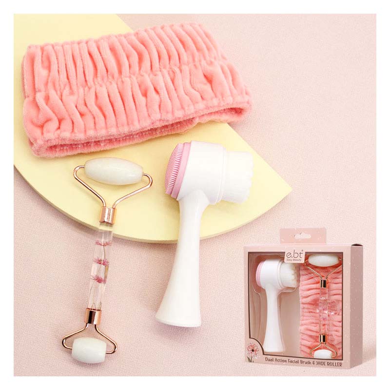 Facial Cleaning Brush Jade Roller Hairband MSZ 30288....