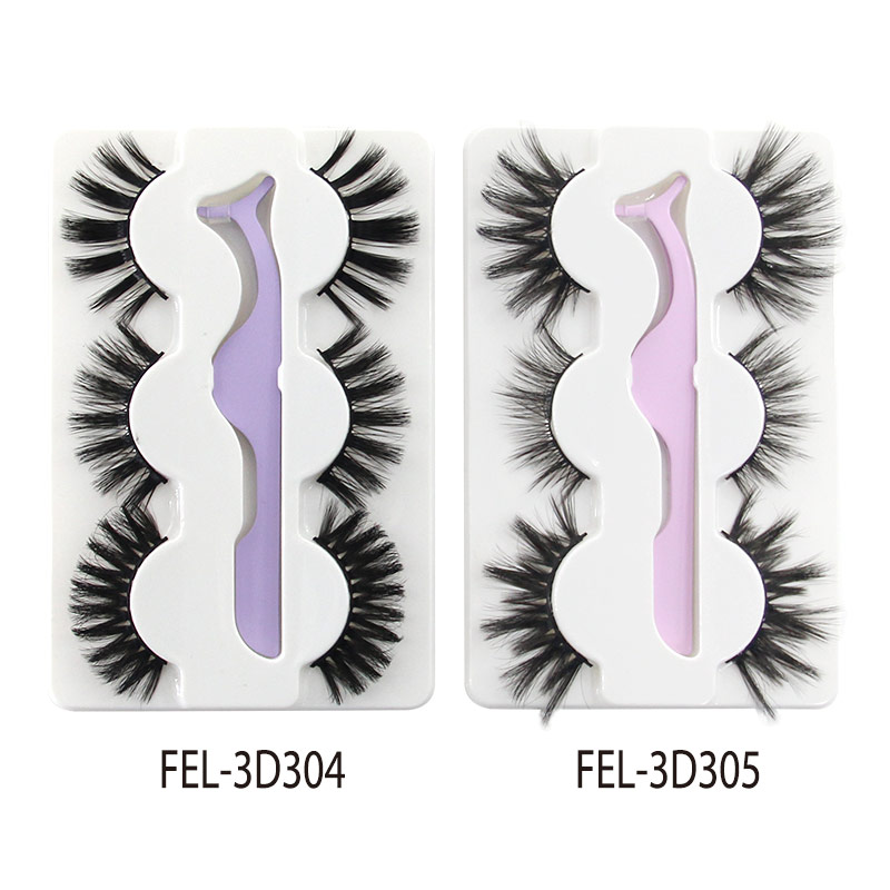 Lash Applicator Tweezer And Eyelash FEL3D301 Horizon