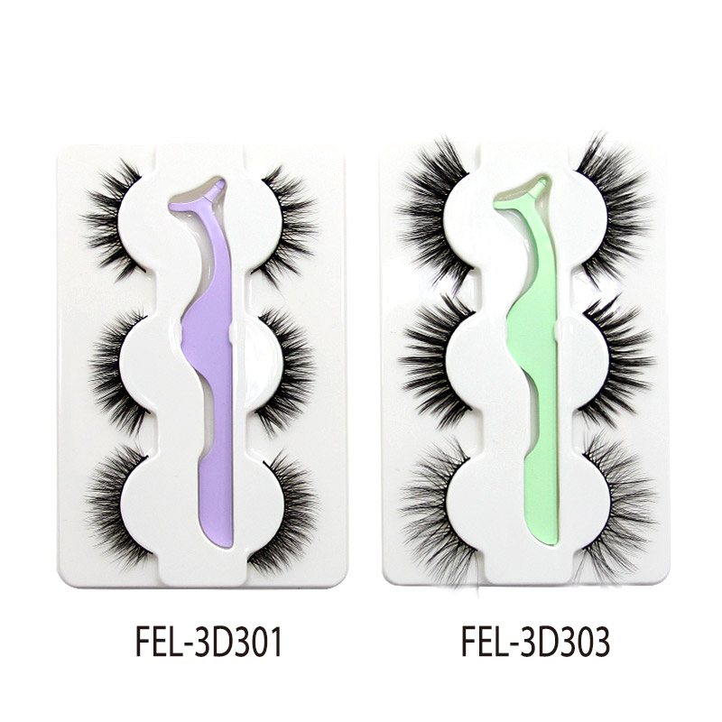 Lash Applicator Tweezer And Eyelash FEL3D301 Horizon