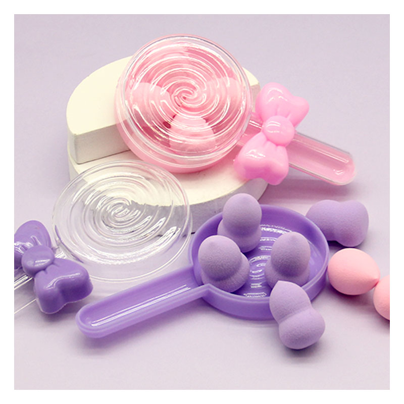 Mini Makeup Sponge With Plastic Lollipop Holder NBC 480199DK...