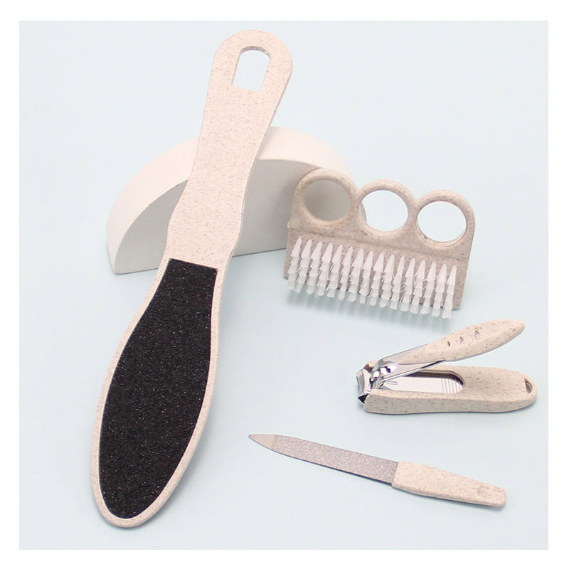 4pcs Wheat Straw Pedicure Set DMSZ 420WS.. 1