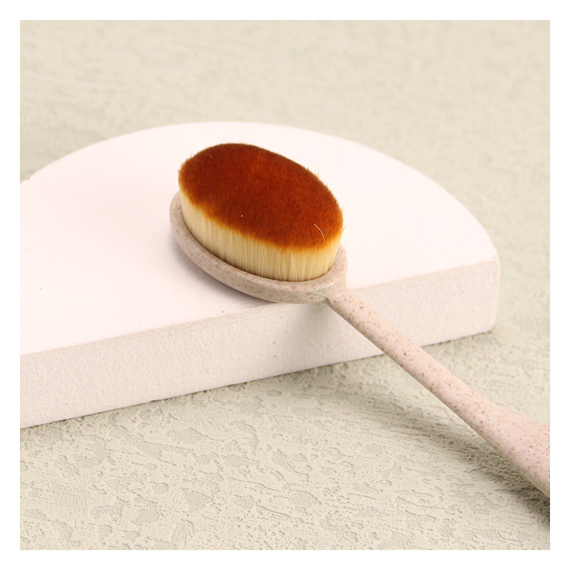 BSP 2802WS wheat Straw Facial Brush and mirror...