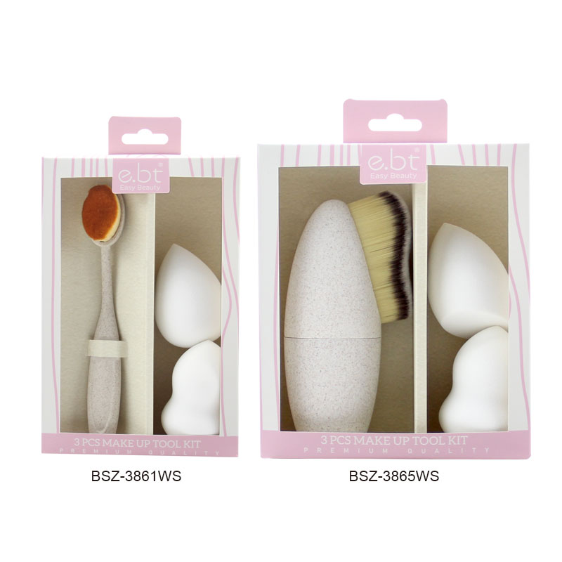 Facial Brush and Makeup Sponge Set....