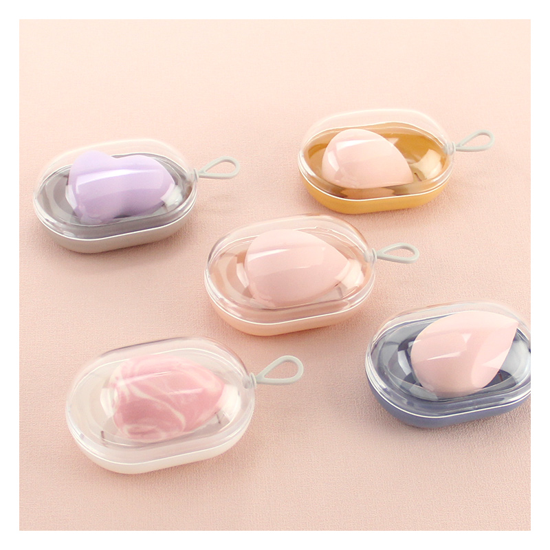 NBC 01H 01 11 06 Washable Eco Friendly Extension Makeup Sponge With Egg Pack.