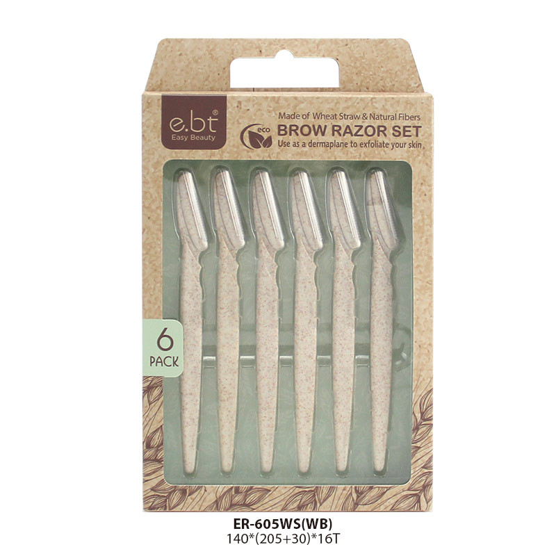 Wheat Straw Brow Razor Set ER 605WSWB