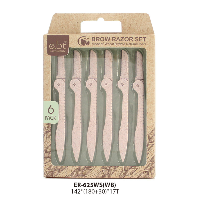 Wheat Straw Brow Razor Set ER 625WSWB