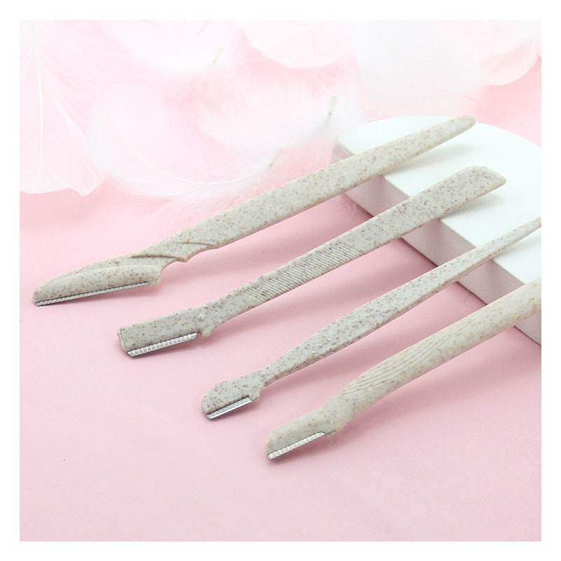 Wheat Straw Eyebrow Razor Set..