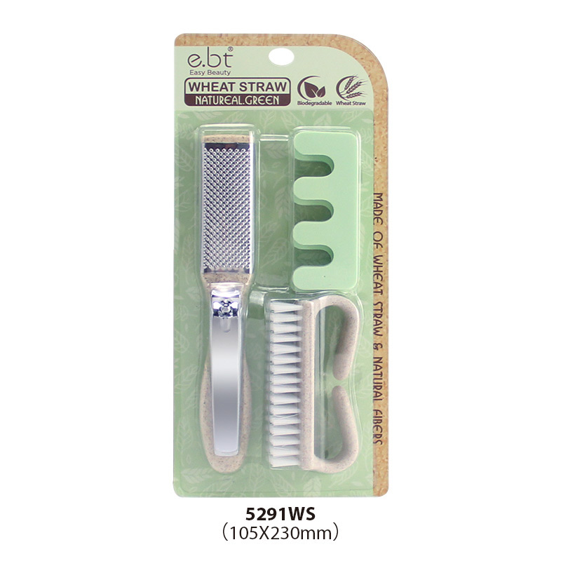 Wheat Straw Pedicure Set 5291WS