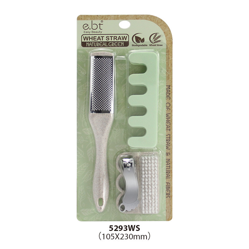 Wheat Straw Pedicure Set 5293WS