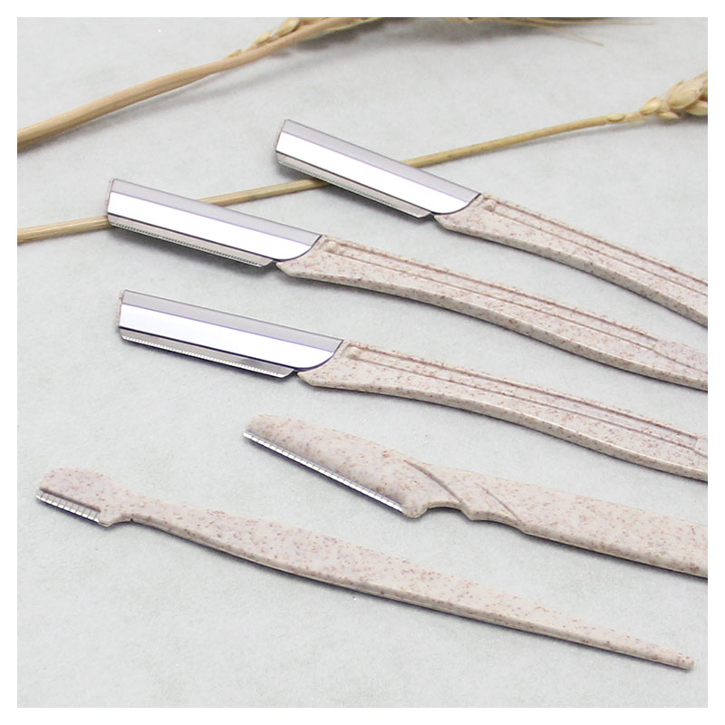 Wheat Straw Brow Razor Set