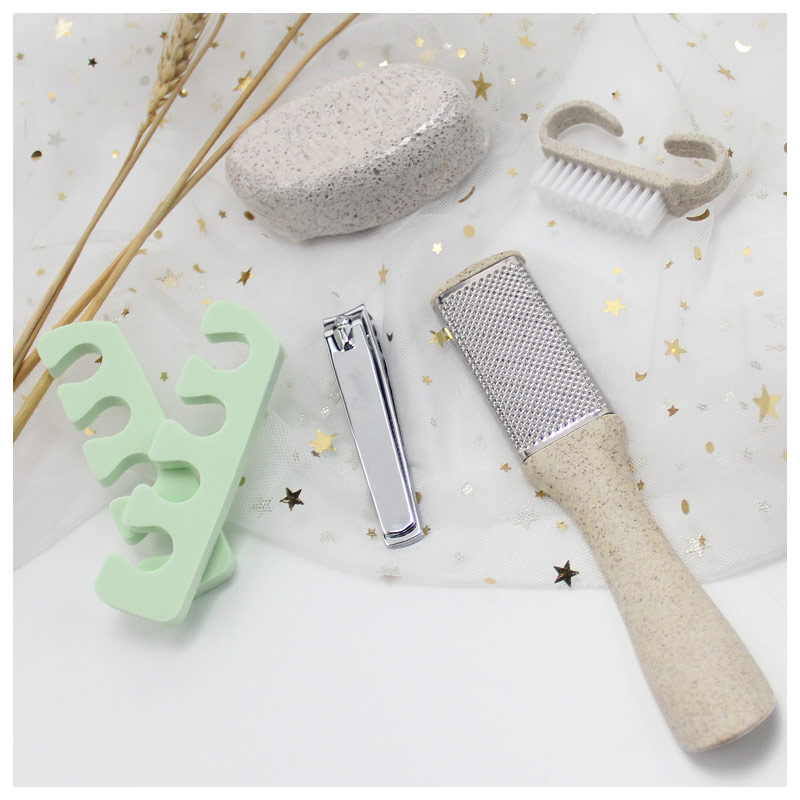 Wheat Straw Pedicure Set MSZ 5295WS.... Wheat Straw Pedicure Set MSZ 5295WS....