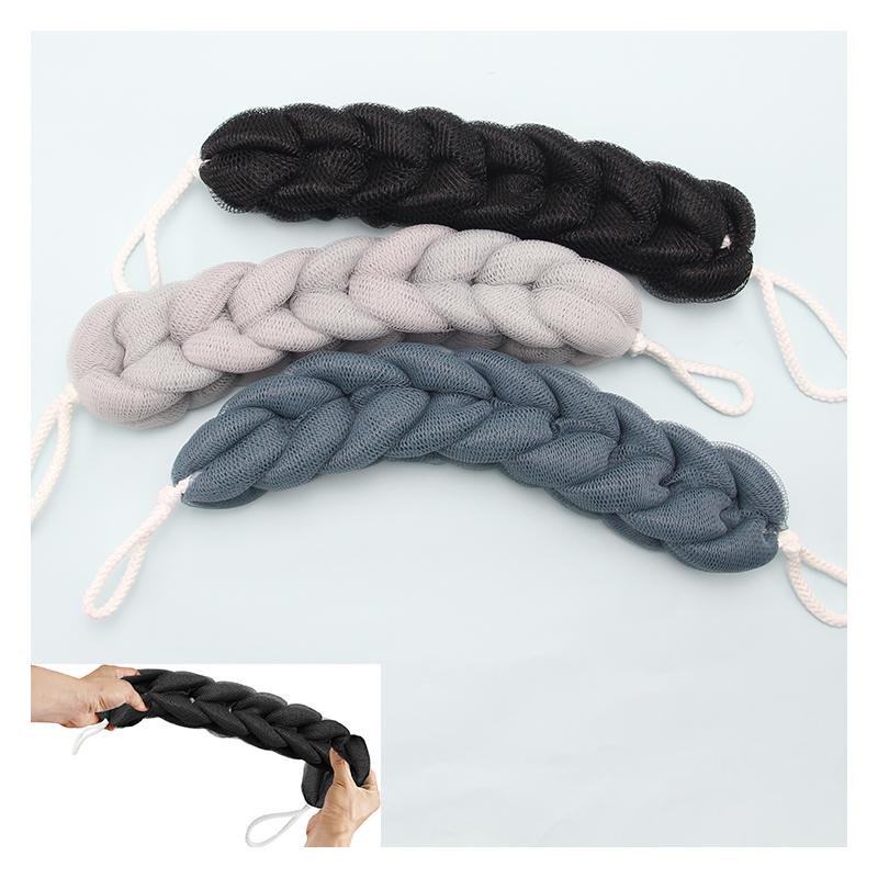 BAS 13086 BAS 12686​ Multi Colors Sponge Bath Puff Shower Scrubber Soft Exfoliating Body Scrubbers...