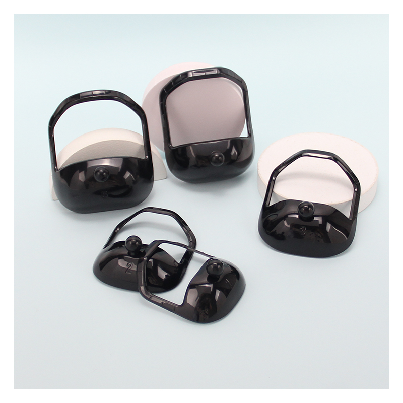 MSP 59086 5PCS Transparent Beard Shaper Styling Tool Different Sizes Facial Hair Trimming Guide Grooming Shaper Hair Lineup Tool For Man...