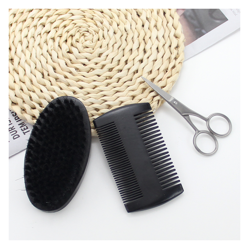 MSZ 362386 3pcs Private Labels Beardo Mustache Beard Grooming Care Set...