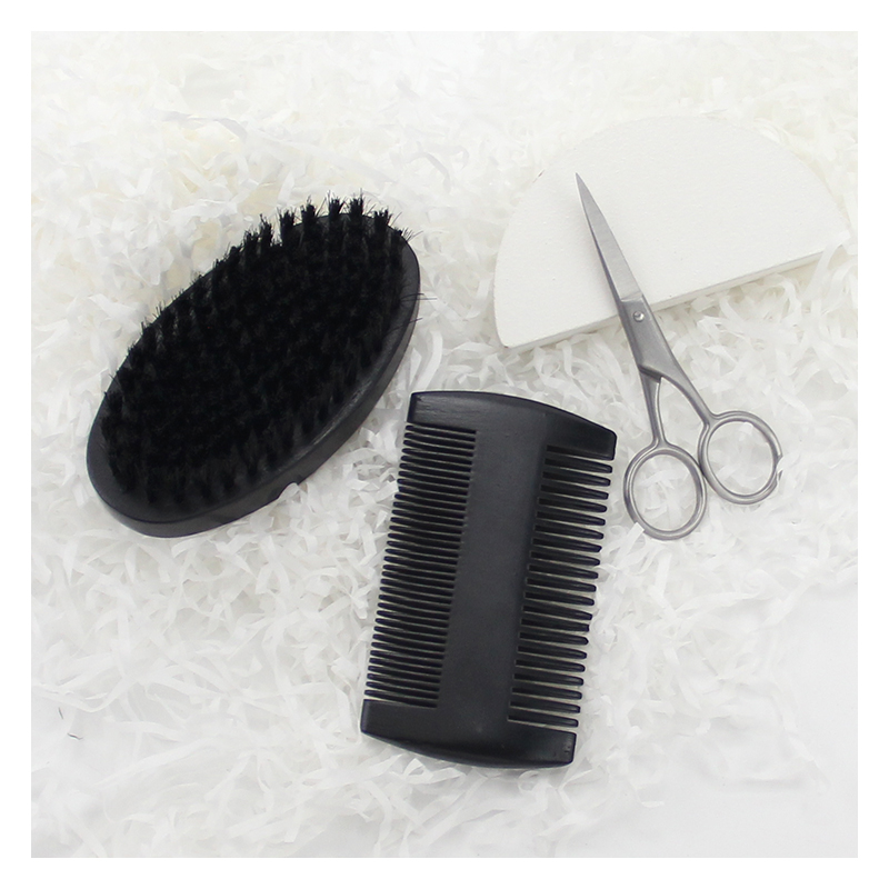 MSZ 362386 3pcs Private Labels Beardo Mustache Beard Grooming Care Set..