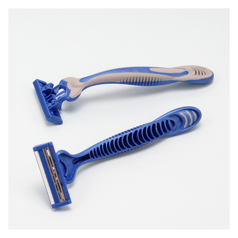 RZ 00386 Mens Face Razor 3 Blade Safety Razor Triple Blade Razor...