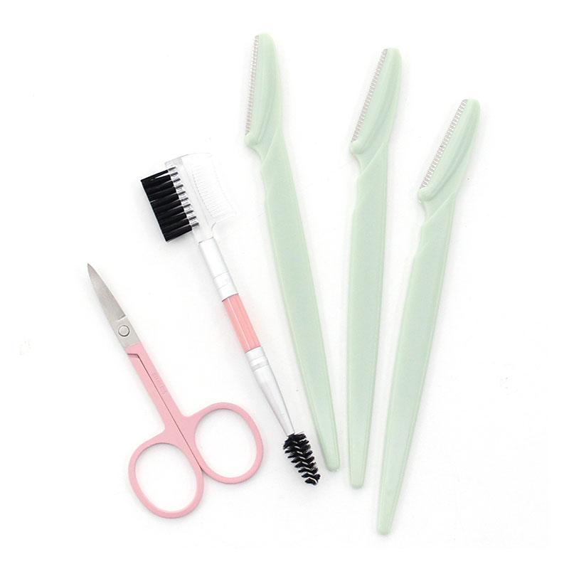 Eyebrow Cutting & Eyebrow Trimming Knife Set Horizon
