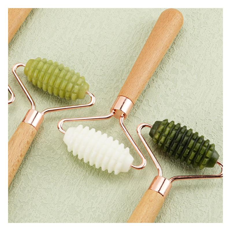 Facial Ridged Jade Roller JAR 206WWS(WB).