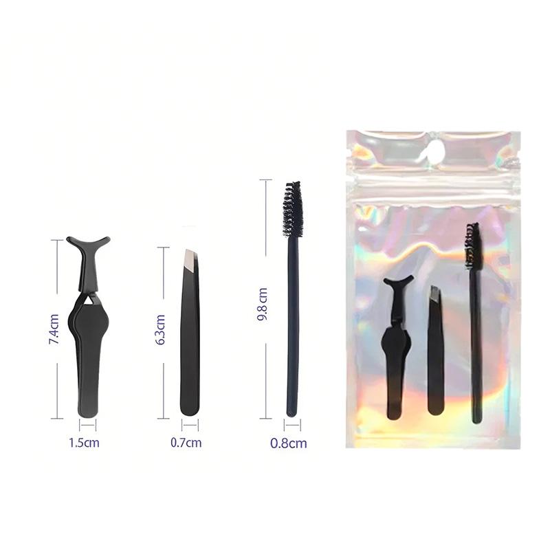 Eyebrow Clip Eyebrow Brush Beauty Eyelash Set MS 311631 11