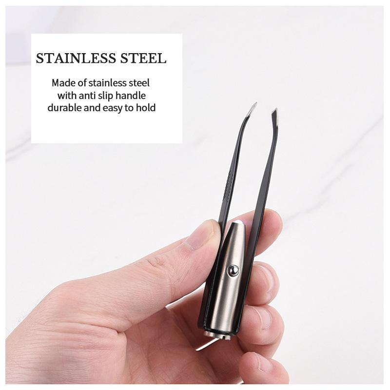 Led Eyebrow Tweezer TWL 02YCLed Eyebrow Tweezer TWL 02YC 02