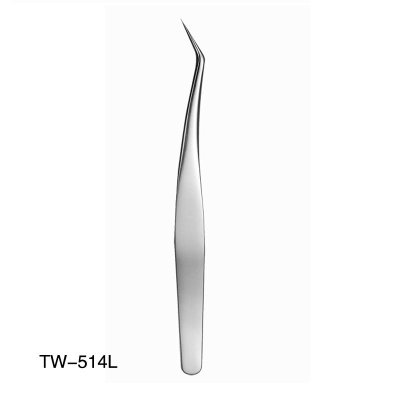 Stainless Steel Eyebrow Tweezer TW 514L