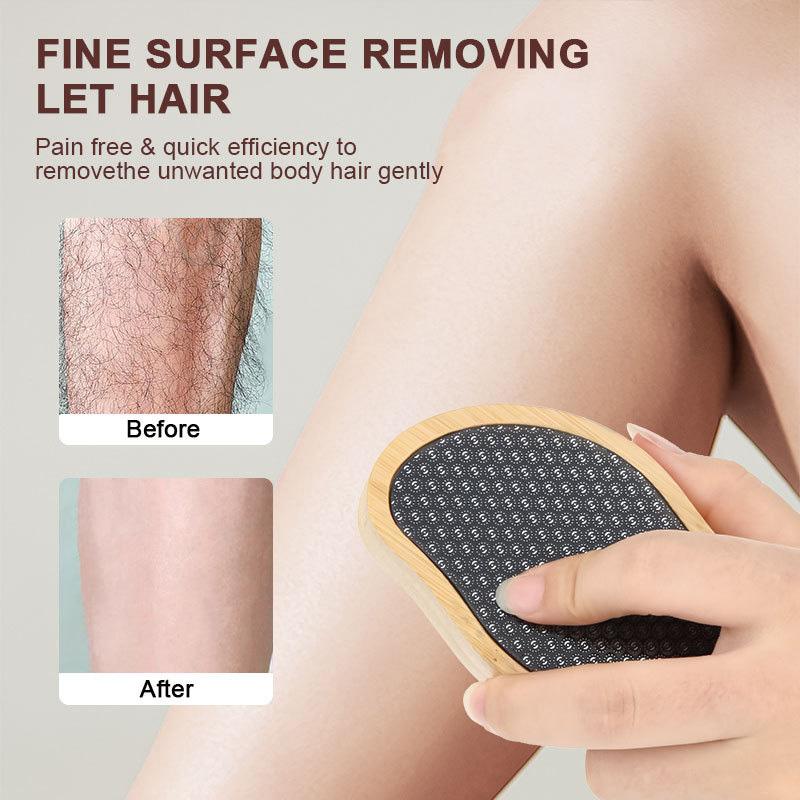 Double size hair remover and glass foot file NGF 101PN 4