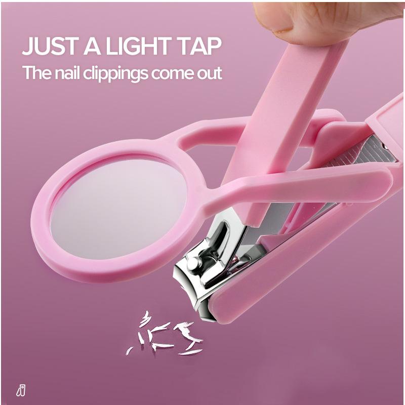 Nail clipper with magnifying glass MNC 13 5