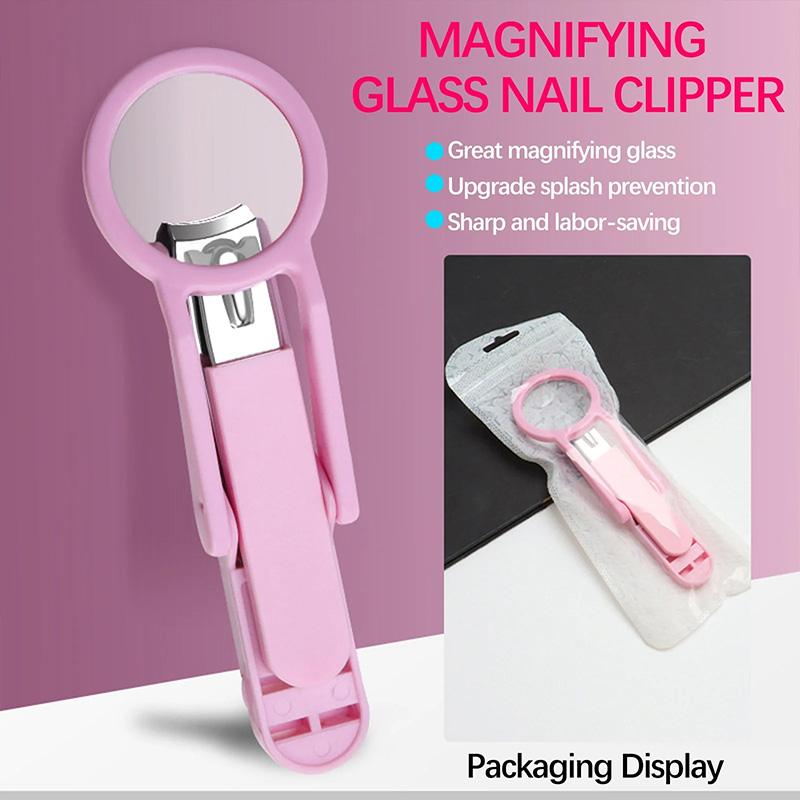 Nail clipper with magnifying glass MNC 13 6