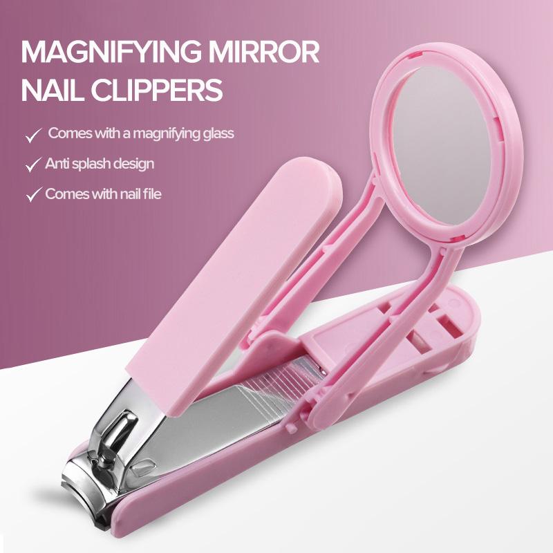Nail clipper with magnifying glass MNC 13 7
