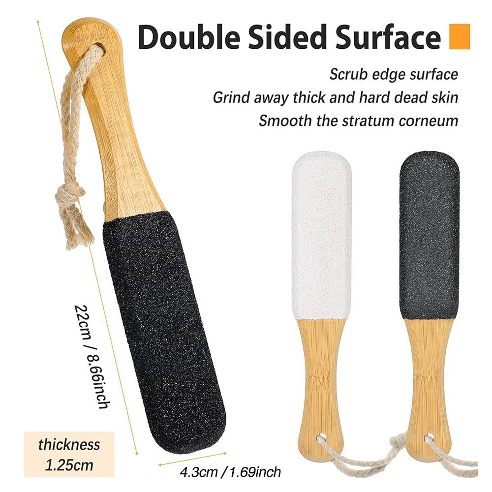 White fused alumina sandblasted foot file TF-093PN