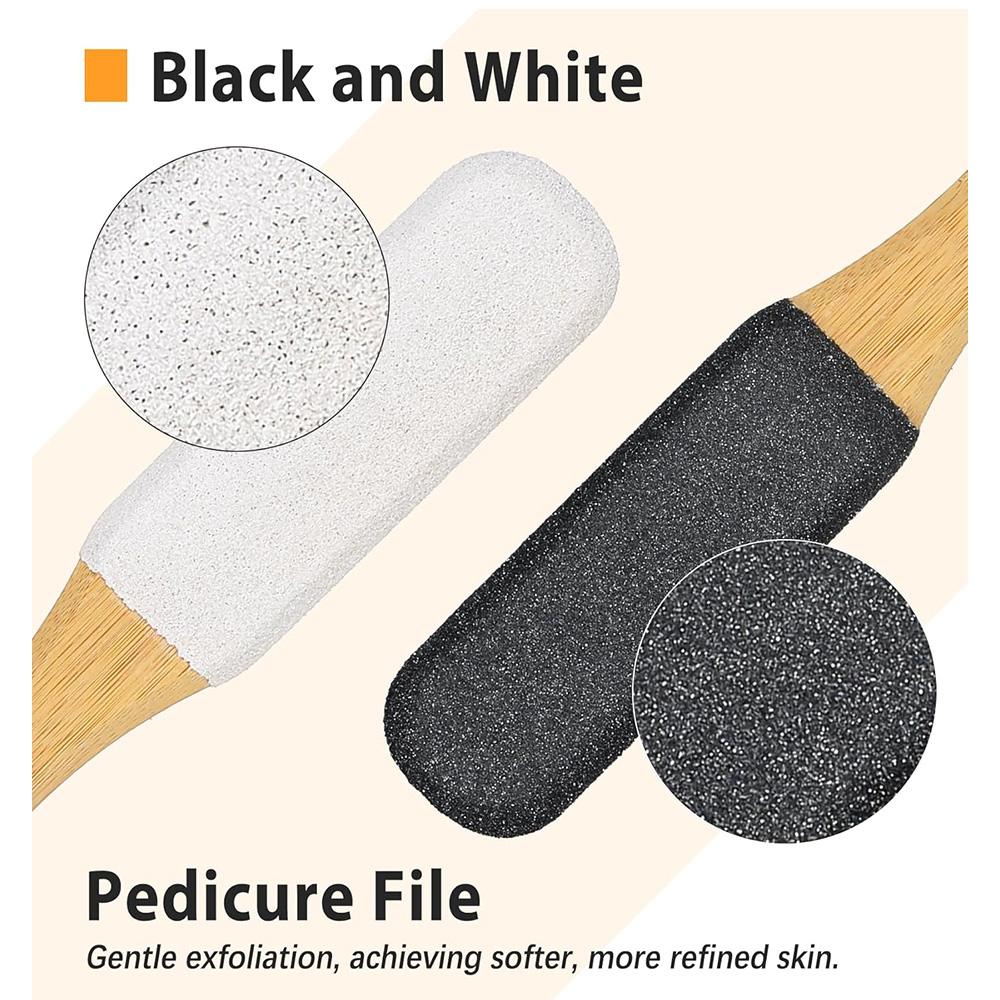 White fused alumina sandblasted foot file TF-093PN