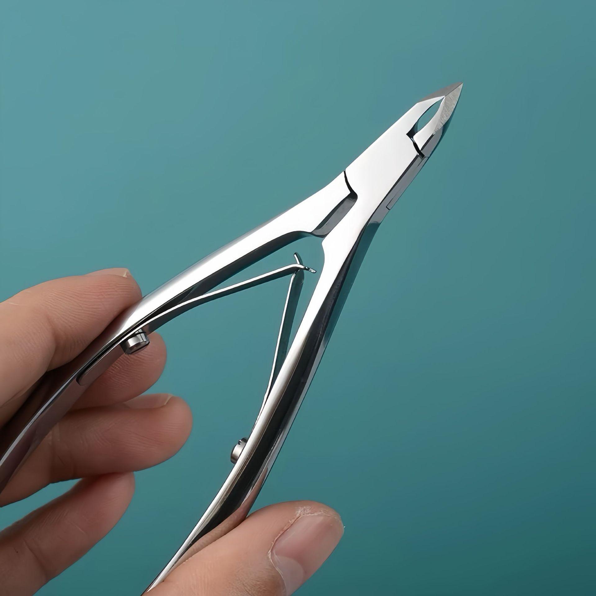 04 Stainless Steel Dead Skin Nipper High Quality Nail Care Tool NP 872355L