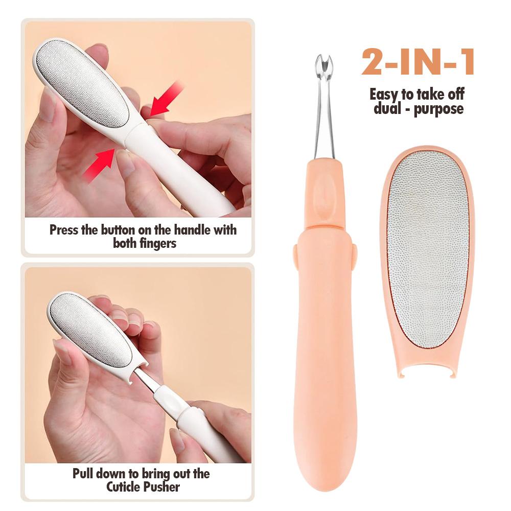 Stainless Steel Nail and Foot File 2 in 1 Tool LFT 01 04