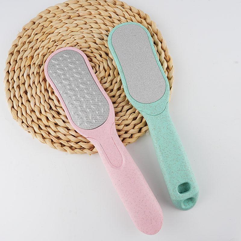 Wheat Straw Foot File with Stainless Steel FCL-68WS