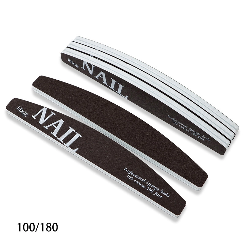 04 Professional EBT Nail File 100180 Grit – Premium Manicure Tool SNB 12