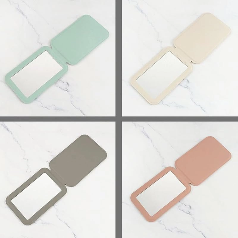 06 PU Leather Travel Mirror – Ultra Slim Lightweight Cosmetic Mirror PMP 188