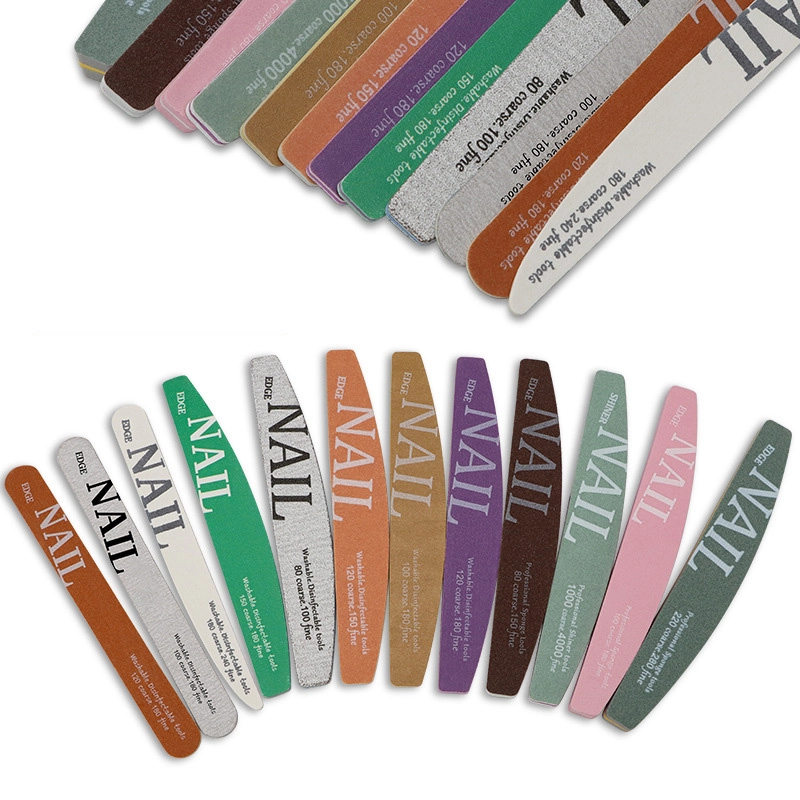 06 Professional EBT Nail File 100180 Grit – Premium Manicure Tool SNB 12