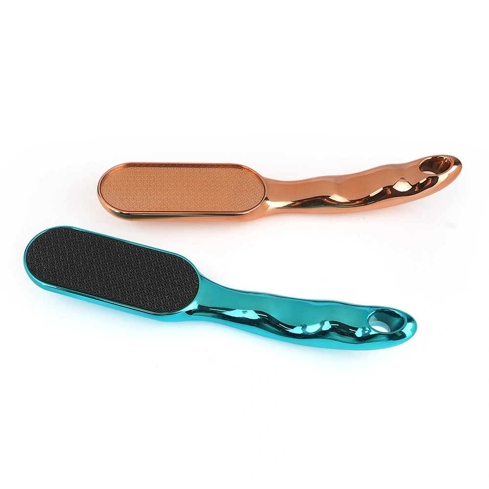 Nano Glass Foot File with Chrome Handle – Salon Callus Remover NGF-128PG