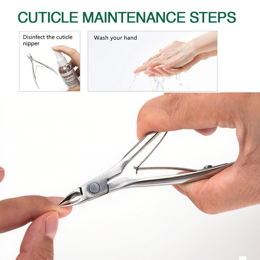 Salon Quality Cuticle Nipper Stainless Steel – Hangnail Remover NP 8723 4