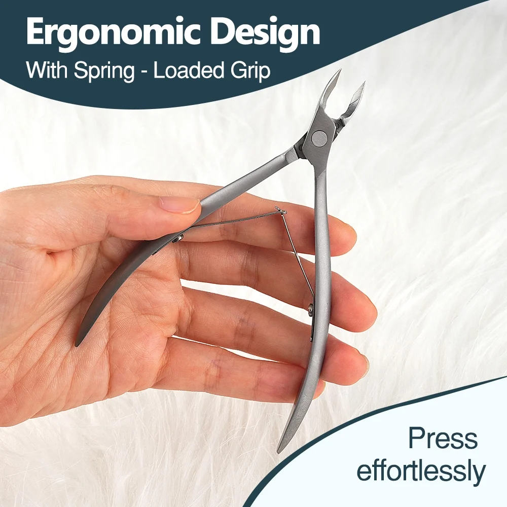 Stainless Steel Cuticle Nipper – Surgical Grade Dead Skin Clipper NP 8726