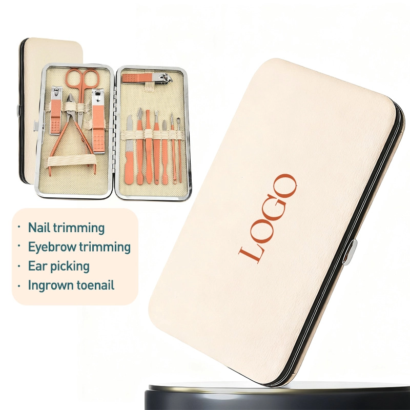 MS-18682 Manicure Set Professional – 18-in-1 Stainless Steel Kit w/ Case