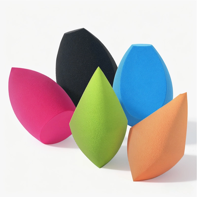 Non Latex Angled Cut Makeup Sponge Set Latex Free Beauty Blender for Foundation Concealer Contour Flawless Finish Professional Cosmetic Tool NBT-05/NBT-21/NBT-221