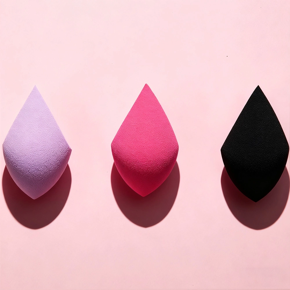 Non Latex Angled Cut Makeup Sponge Set Latex Free Beauty Blender for Foundation Concealer Contour Flawless Finish Professional Cosmetic Tool NBT-05/NBT-21/NBT-221
