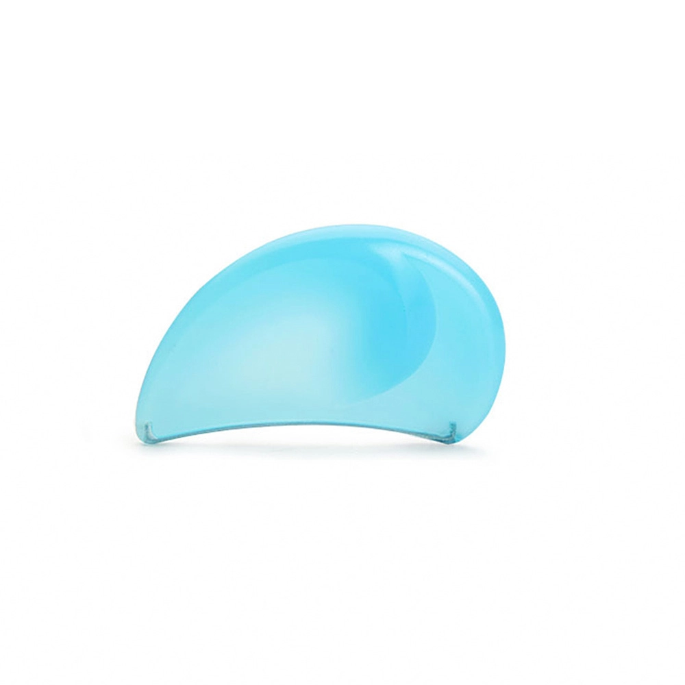 Half Moon Plastic Nail File Buffer 180 240 Grit Curved Manicure Tool for Natural Acrylic Nails Eco Friendly OEM Wholesale LNF-03