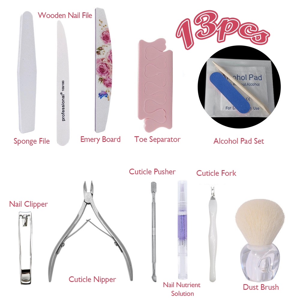02 DIY Manicure Nail File Tool Set in Custom Logo Plastic Box Professional 180180 Grit Emery Boards, Travel Friendly & Cruelty Free MS 15856