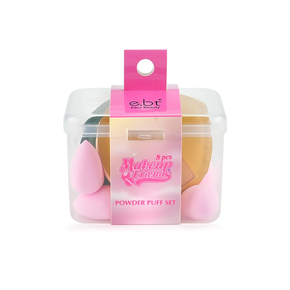 ebt Air Cushion Puff & Makeup Egg Gift Set NL-971