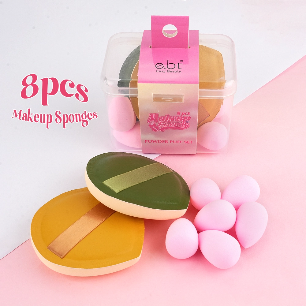 ebt Air Cushion Puff & Makeup Egg Gift Set NL-971