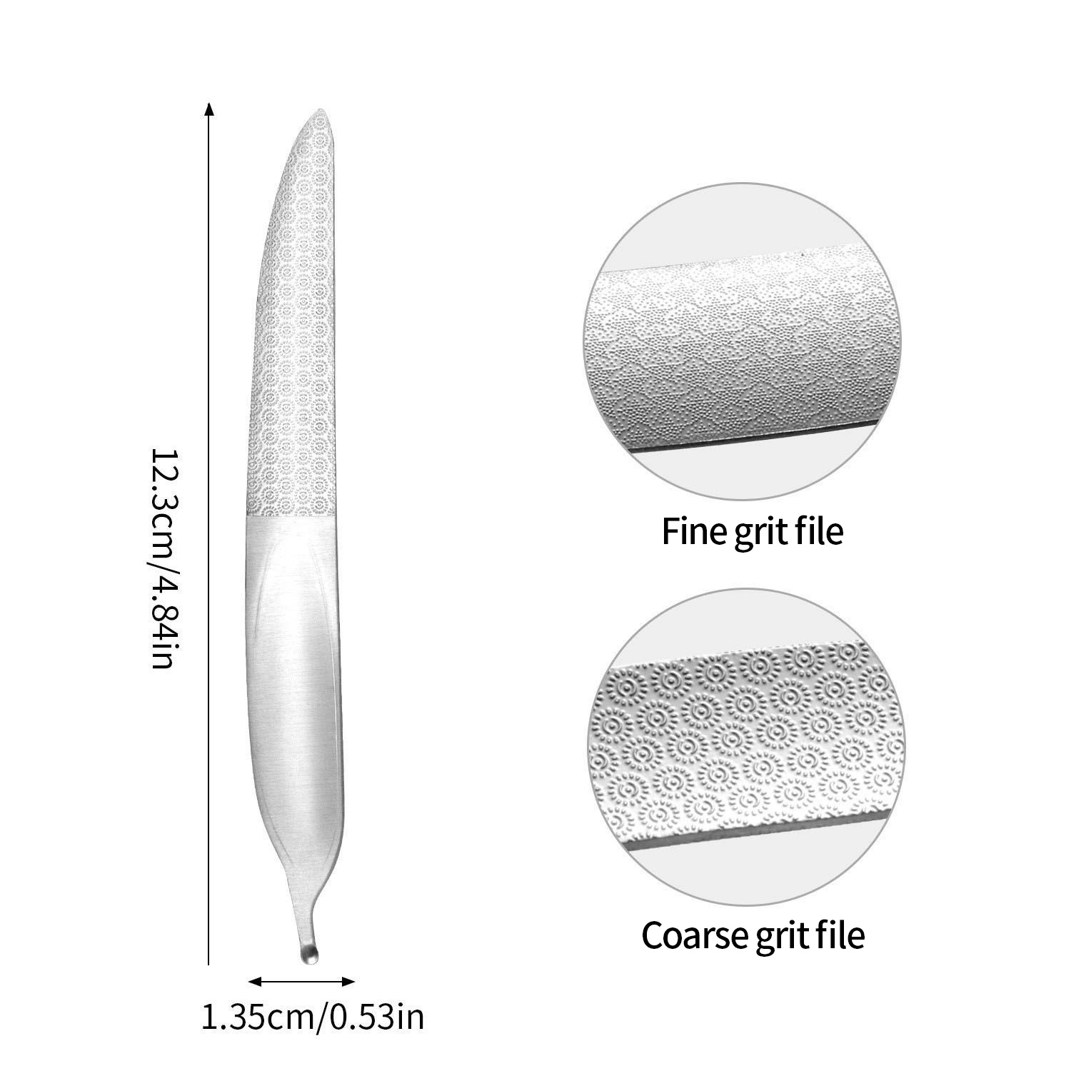 Heavy Duty Stainless Steel Nail File LNF 1235 (1)