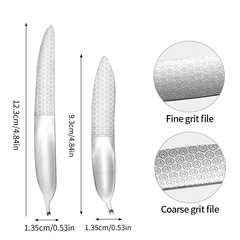 Heavy Duty Stainless Steel Nail File LNF 1235 (4)